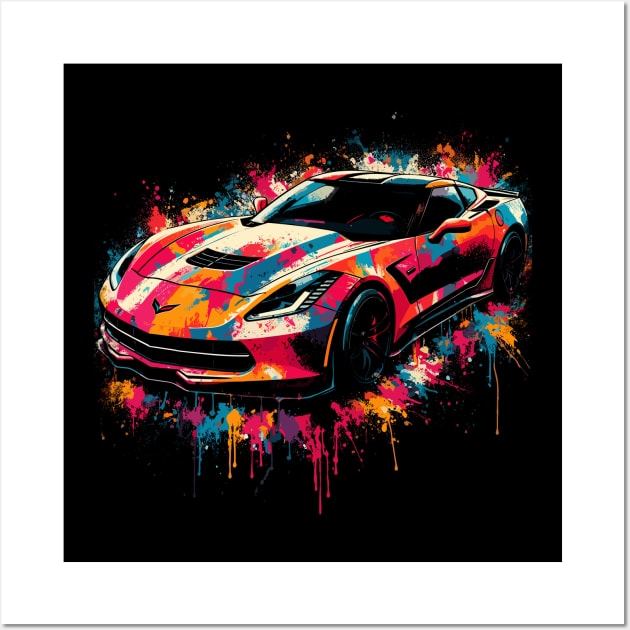 Corvette Wall Art by Mi Bonita Designs